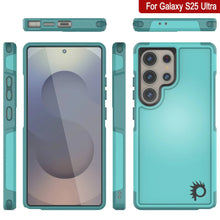 Cargar imagen en el visor de la galería, Funda PunkCase para Galaxy S25 Ultra, [Serie Spartan 2.0], transparente, resistente y duradera [azul claro]
