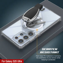 Cargar imagen en el visor de la galería, Estuche de carga inalámbrica magnético para Galaxy S25 Ultra [Serie de acrílico transparente] [Antideslizante] Para Galaxy S25 Ultra [Transparente]
