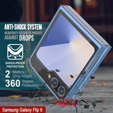Cargar imagen en el visor de la galería, Funda Galaxy Z Flip6 [Serie Acrílico Transparente] [Antideslizante] Para Galaxy Z Flip6 [Azul]
