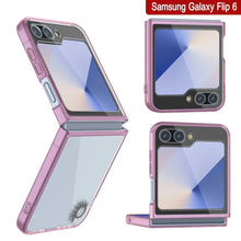 Cargar imagen en el visor de la galería, Funda para Galaxy Z Flip6 [Serie de acrílico transparente] [Antideslizante] Para Galaxy Z Flip6 [Rosa]
