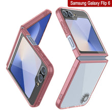 Cargar imagen en el visor de la galería, Funda para Galaxy Z Flip6 [Serie de acrílico transparente] [Antideslizante] Para Galaxy Z Flip6 [Rojo]
