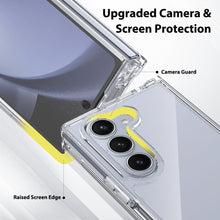 Load image into Gallery viewer, Funda para Galaxy Z Fold6 [Serie acrílica transparente] [Antideslizante] Para Galaxy Z Fold6 [Azul]
