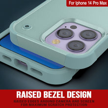 Cargar imagen en el visor de la galería, Funda Punkcase iPhone 14 Pro Max [Serie Reliance] Protectora Híbrida de Grado Militar con Soporte Incorporado [Verde]
