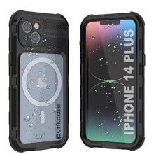 Cargar imagen en el visor de la galería, iPhone 14 Plus Metal Extreme 2.0 Serie Funda de Aluminio Resistente al Agua IP68 con Protector de Pantalla Incorporado [Negro]
