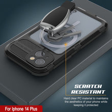 Cargar imagen en el visor de la galería, iPhone 14 Plus Metal Extreme 2.0 Serie Funda de Aluminio Resistente al Agua IP68 con Protector de Pantalla Incorporado [Negro]

