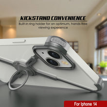 Cargar imagen en el visor de la galería, Funda Punkcase iPhone 14 Bumper [Serie Backbone] Ultra Slim Minimalista de Aluminio Metalizado para iPhone 14 (2022) (6.1&quot;) [Plata].
