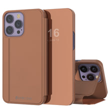 Load image into Gallery viewer, Funda Punkcase Reflectora para iPhone 14 Pro Max, Cubierta Protectora con Tapa [Rosado]

