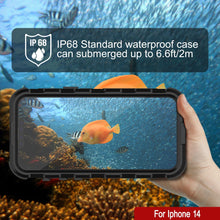 Cargar imagen en el visor de la galería, iPhone 14 Carcasa Impermeable de Aluminio de la Serie Metal Extreme 2.0 IP68 con Protector de Pantalla Incorporado [Negro]

