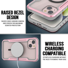 Cargar imagen en el visor de la galería, Punkcase iPhone 15 Armor Stealth MAG Defensa Case Protectora de Grado Militar con Cubierta de Múltiples Capas [Oro Rosa]
