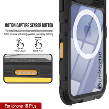 Load image into Gallery viewer, Funda impermeable de aluminio Metal Extreme 2.0 Series para iPhone 16 Plus con protección IP68 y protector de pantalla incorporado [negro]
