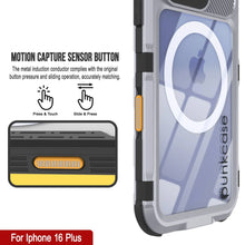 Load image into Gallery viewer, Funda impermeable de aluminio Metal Extreme 2.0 Series para iPhone 16 Plus con protección IP68 y protector de pantalla incorporado [blanco]

