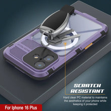 Load image into Gallery viewer, Estuche impermeable de aluminio Metal Extreme 2.0 Series para iPhone 16 Plus con protección IP68 y protector de pantalla incorporado [púrpura]
