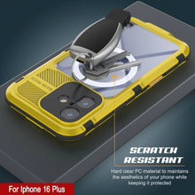 Load image into Gallery viewer, Estuche impermeable de aluminio Metal Extreme 2.0 Series para iPhone 16 Plus con protección IP68 y protector de pantalla incorporado [amarillo]
