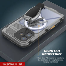 Load image into Gallery viewer, Estuche impermeable de aluminio Metal Extreme 2.0 Series para iPhone 16 Plus con protección IP68 y protector de pantalla incorporado [plateado]
