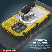 Load image into Gallery viewer, Estuche impermeable de aluminio Metal Extreme 2.0 Series para iPhone 16 Pro con protección IP68 y protector de pantalla incorporado [amarillo]
