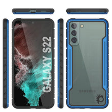 Cargar imagen en el visor de la galería, Punkcase S22 ravenger Case Protective Military Grade Multilayer Cover [Navy Blue] 
