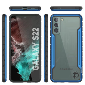 Punkcase S22 ravenger Case Protective Military Grade Multilayer Cover [Navy Blue] 