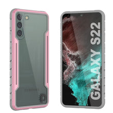 Cargar imagen en el visor de la galería, Punkcase S22 ravenger Case Protective Military Grade Multilayer Cover [Rose-Gold] (Color in image: Rose-Gold)
