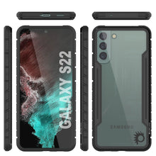Cargar imagen en el visor de la galería, Punkcase S22 ravenger Case Protective Military Grade Multilayer Cover [Black] 
