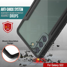 Cargar imagen en el visor de la galería, Punkcase S22 ravenger Case Protective Military Grade Multilayer Cover [Black] (Color in image: Grey)
