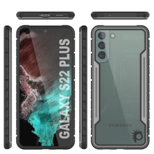 Cargar imagen en el visor de la galería, Punkcase S22+ Plus ravenger Case Protective Military Grade Multilayer Cover [Grey-Black] (Color in image: Blue)
