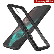 Cargar imagen en el visor de la galería, Punkcase S22+ Plus ravenger Case Protective Military Grade Multilayer Cover [Black] (Color in image: Red)
