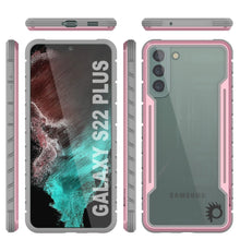 Cargar imagen en el visor de la galería, Punkcase S22+ Plus ravenger Case Protective Military Grade Multilayer Cover [Rose-Gold] (Color in image: Blue)
