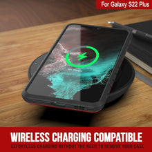 Cargar imagen en el visor de la galería, Punkcase S22+ Plus ravenger Case Protective Military Grade Multilayer Cover [Rainbow] (Color in image: Grey-Black)
