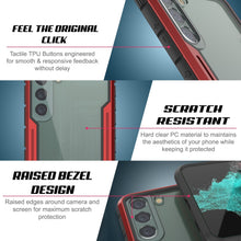 Cargar imagen en el visor de la galería, Punkcase S22+ Plus ravenger Case Protective Military Grade Multilayer Cover [Rainbow] (Color in image: Grey)
