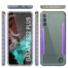 Cargar imagen en el visor de la galería, Punkcase S22+ Plus ravenger Case Protective Military Grade Multilayer Cover [Rainbow] (Color in image: Blue)
