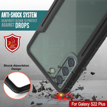 Cargar imagen en el visor de la galería, Punkcase S22+ Plus ravenger Case Protective Military Grade Multilayer Cover [Black] (Color in image: Grey)
