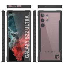 Cargar imagen en el visor de la galería, Punkcase S22 Ultra ravenger Case Protective Military Grade Multilayer Cover [Black] (Color in image: Blue)
