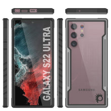 Cargar imagen en el visor de la galería, Punkcase S22 Ultra ravenger Case Protective Military Grade Multilayer Cover [Grey-Black] (Color in image: Blue)
