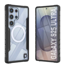 Cargar imagen en el visor de la galería, Punkcase S25 Ultra Armor Stealth Case Protective Military Grado Multicapa Cubierta [Negra]
