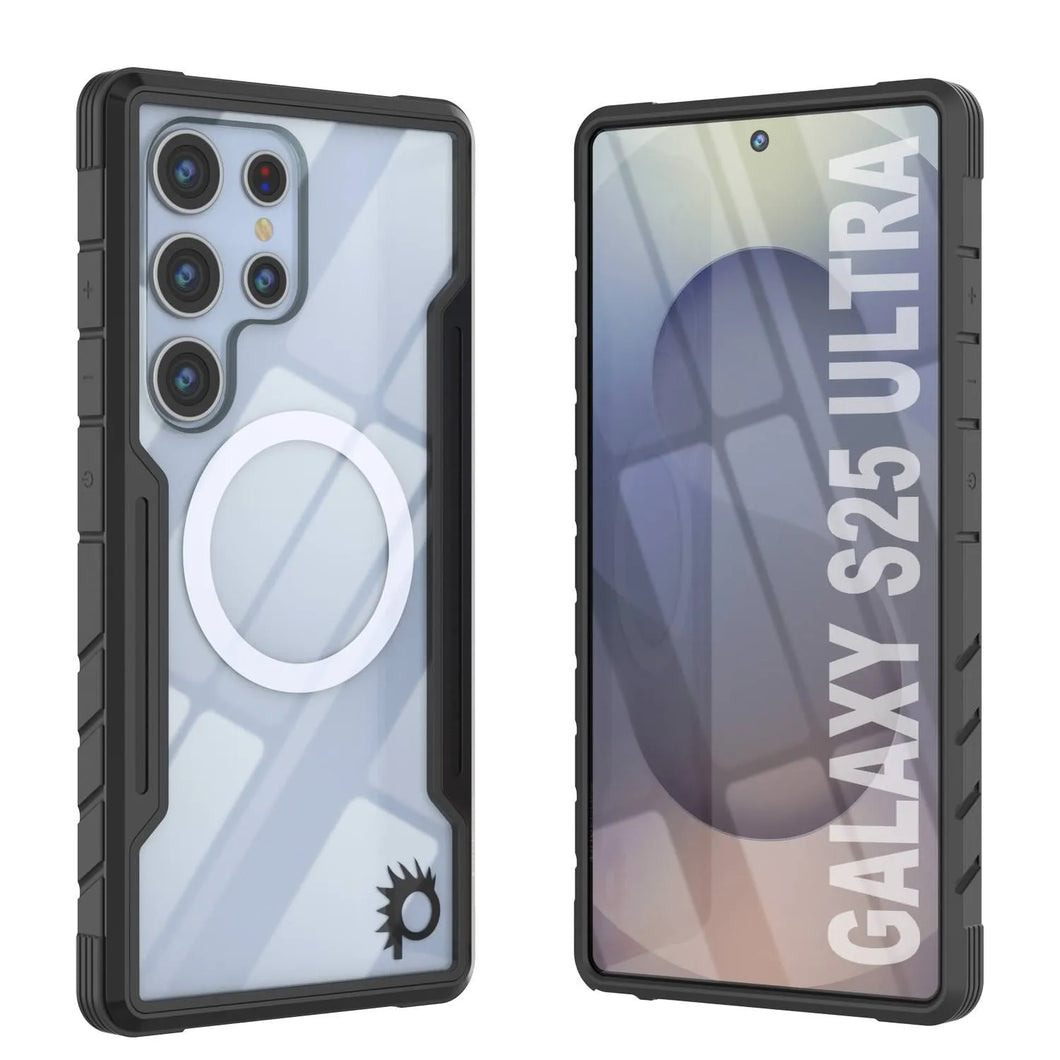 Punkcase S25 Ultra Armor Stealth Case Protective Military Grado Multicapa Cubierta [Negra]