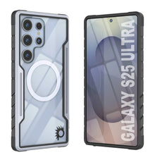 Cargar imagen en el visor de la galería, Punkcase S25 Ultra Armor Stealth Case Protective Military Grado Multicapa Cubierta [White]
