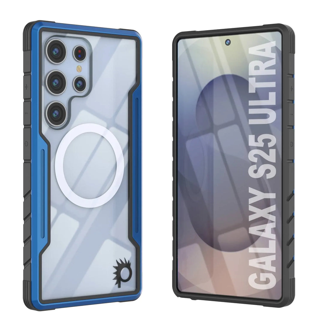 Punkcase S25 Ultra Armor Stealth Case Protective Military Grado Multicapa Cubierta [azul marino]