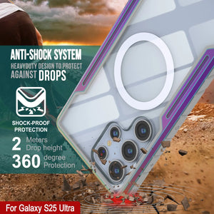 Punkcase S25 Ultra Armor Stealth Case Protective Military Grado Multicapa Cubierta [Rainbow]