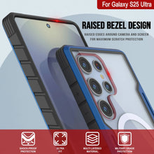 Cargar imagen en el visor de la galería, Punkcase S25 Ultra Armor Stealth Case Protective Military Grado Multicapa Cubierta [azul marino]
