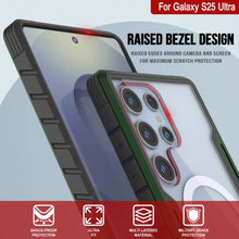 Cargar imagen en el visor de la galería, Punkcase S25 Ultra Armor Stealth Case Protective Military Grado Multicapa Cubierta [Dark Green]
