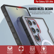 Cargar imagen en el visor de la galería, Punkcase S25 Ultra Armor Stealth Case Protective Military Grado Multicapa Cubierta [White]
