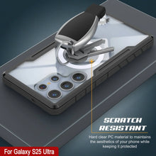 Cargar imagen en el visor de la galería, Punkcase S25 Ultra Armor Stealth Case Protective Military Grado Multicapa Cubierta [Negra]
