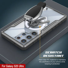 Cargar imagen en el visor de la galería, Punkcase S25 Ultra Armor Stealth Case Protective Military Grado Multicapa Cubierta [Grey-Black]
