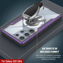 Cargar imagen en el visor de la galería, Punkcase S25 Ultra Armor Stealth Case Protective Military Grado Multicapa Cubierta [Púrpura]
