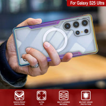 Cargar imagen en el visor de la galería, Punkcase S25 Ultra Armor Stealth Case Protective Military Grado Multicapa Cubierta [Rainbow]
