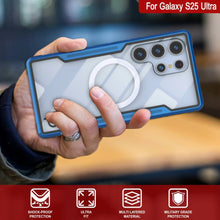 Cargar imagen en el visor de la galería, Punkcase S25 Ultra Armor Stealth Case Protective Military Grado Multicapa Cubierta [azul marino]
