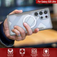 Cargar imagen en el visor de la galería, Punkcase S25 Ultra Armor Stealth Case Protective Military Grado Multicapa Cubierta [gris]

