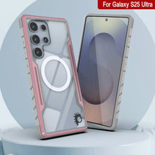 Cargar imagen en el visor de la galería, Punkcase S25 Ultra Armor Stealth Case Protective Military Grado Multicapa Cubierta [Rose-Gold]

