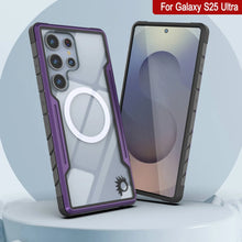 Cargar imagen en el visor de la galería, Punkcase S25 Ultra Armor Stealth Case Protective Military Grado Multicapa Cubierta [Púrpura]
