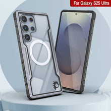 Cargar imagen en el visor de la galería, Punkcase S25 Ultra Armor Stealth Case Protective Military Grado Multicapa Cubierta [White]
